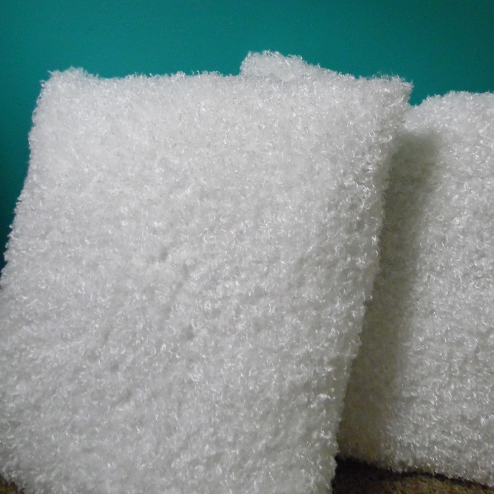 White Faux Fur Throw Pillows